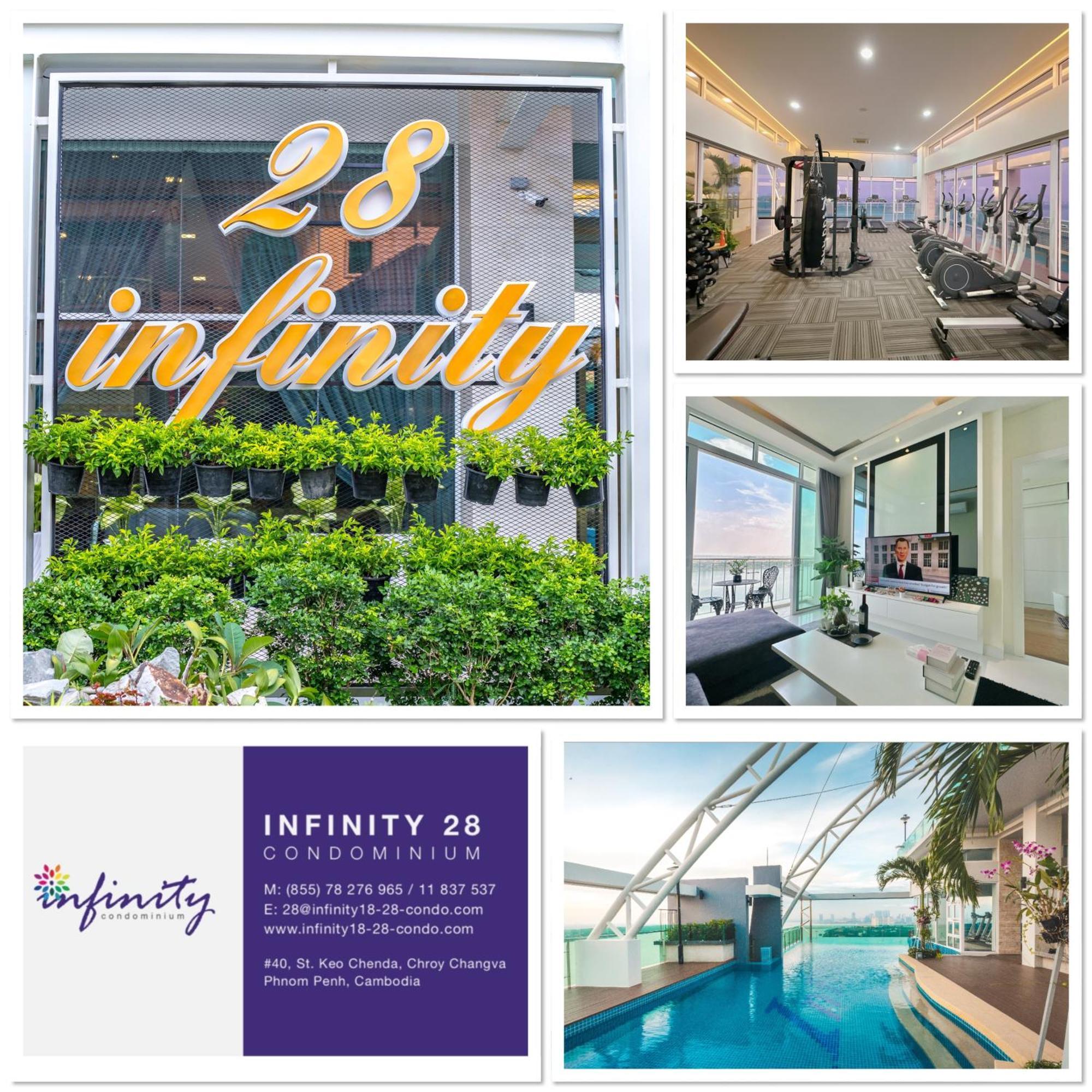 Infinity 28 Hotel And Residence Phnompenh Exteriér fotografie